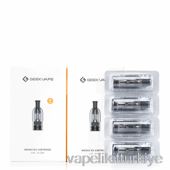 Vape Elektronik Sigara Geek Vape Wenax M1 Yedek Bölmeler 0.8ohm Bölmeler